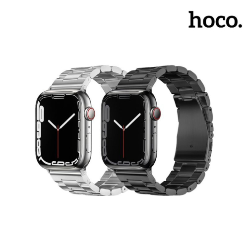 hoco Apple 蘋果 Watch (38mm/40mm/41mm/42mm(十代)) 格朗三珠鋼錶帶(附錶帶調整器