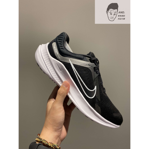 【AND.】NIKE QUEST 5 黑白 透氣 輕量 舒適 運動 慢跑鞋 男款 DD0204-001