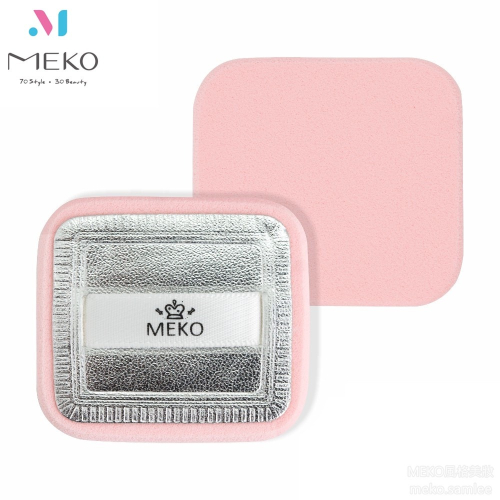 MEKO 氣墊兩用海綿(方銀2入) N-096