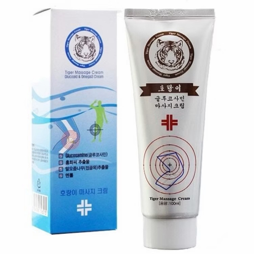 附發票 韓國 虎牌 舒緩按摩凝膠 100g