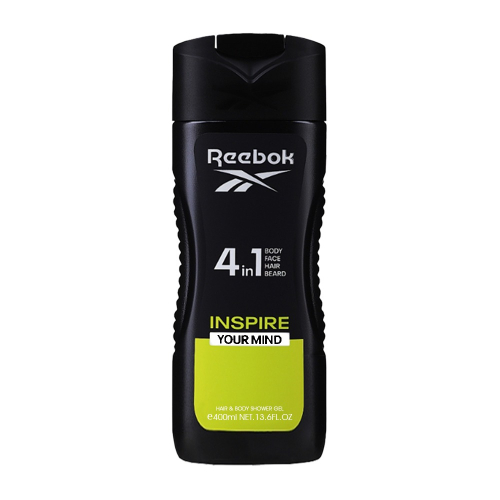 【Reebok 銳跑】男性4合1沐浴膠-超越自我(400ml)【4763】