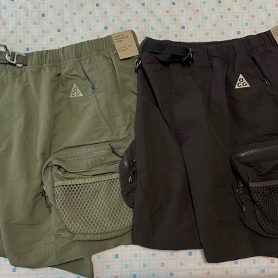 NIKE ACG SHORTS 機能 防水 多口袋 工裝 短褲 DN3946 220 325