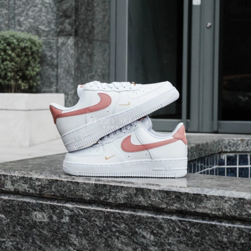 Nike Air Force 1 Rust Pink 玫瑰粉 小金勾 CZ0270-103