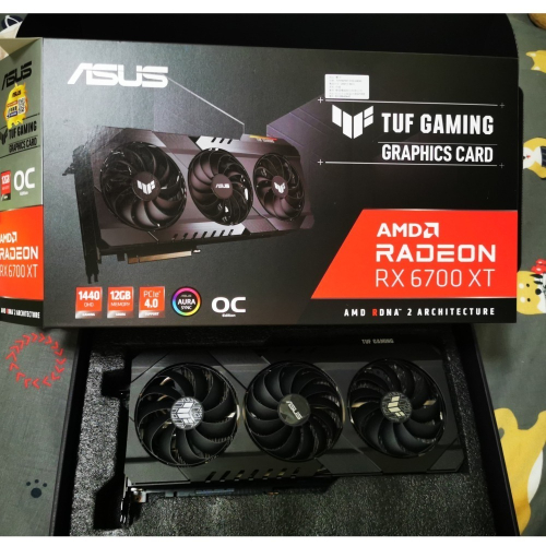 [二手] ASUS TUF-RX6700XT-O12G-GAMING