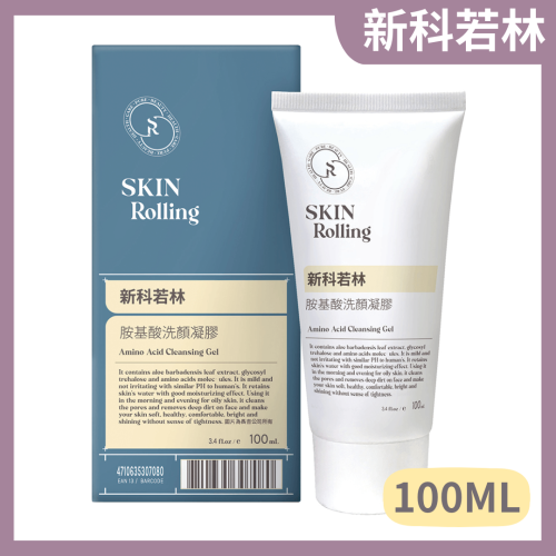 新科若林(蒙娜麗莎)胺基酸洗顏凝膠100ml(新包裝)公司貨 保濕洗面乳 洗面乳 胺基酸洗面乳