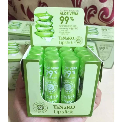 ?現貨?泰國??TaNaKO蘆薈魔法潤唇膏（2027/12/5）/馬油變色護唇膏(1入)