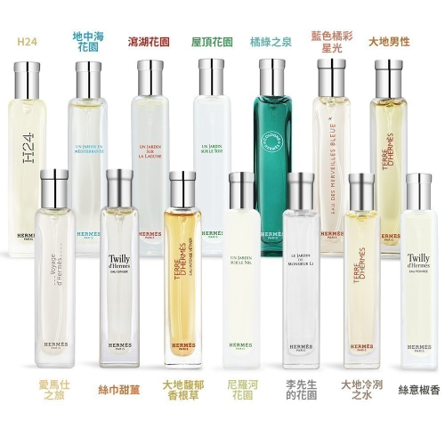 HERMES 愛馬仕 淡香水15ml-國際航空版-多款可選
