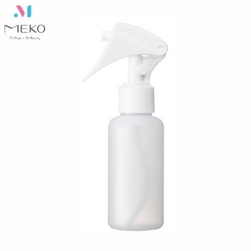 HDPE2號 啞光霧面 噴槍瓶100ml 可分裝酒精 消毒水 化妝水 噴霧空瓶 U-060