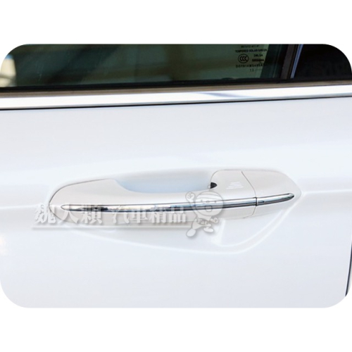 Mondeo(15-20)不鏽鋼門把飾蓋(一組一車份)ーCD391