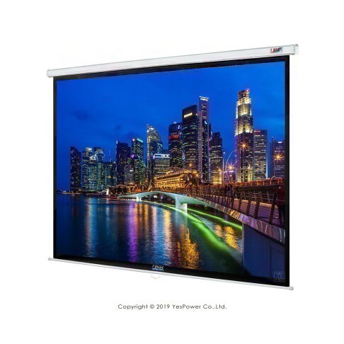 （全新）Casios MM-100 MM-100(4:3) CASOS 100吋 手拉式席白壁掛投影布幕