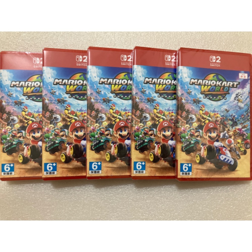 【25/7/10發售全新現貨速寄】NS2 SWITCH 2 任天堂瑪利歐賽車 世界 中文版 賽車9 世界 馬利歐 馬里奧