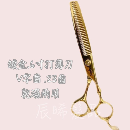 ✝️辰晞髮品✝️ 打薄剪刀 打薄剪 6寸23齒 沙龍 美髮