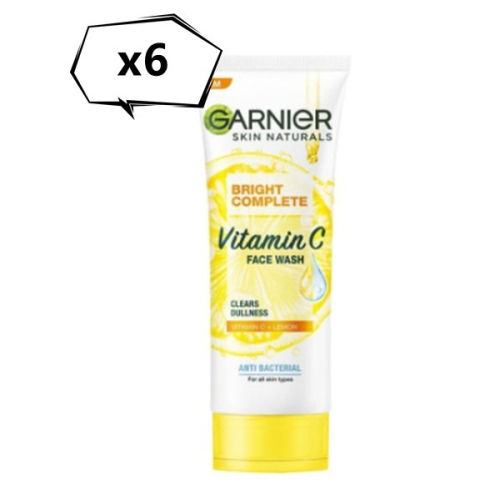 GARNIER 洗面乳-暗沉提亮(100ml)*6