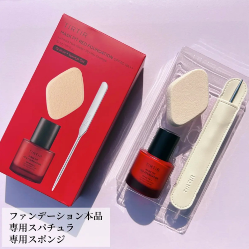 現貨+預購｜TIRTIR Mask fit Red 粉底液 限量組合 保濕遮瑕 持妝服貼 韓國鵝卵石氣墊粉餅