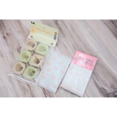 一草一木~全新便當食物動物造型壓模器具+便當抗菌紙15枚~便當小物~大象/魚/小狗/兔子/小雞/熊