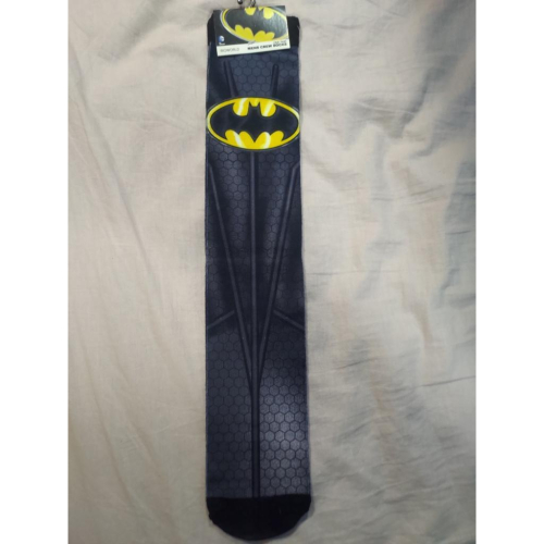 BIOWORLD Batman crew socks 全新蝙蝠俠小腿襪