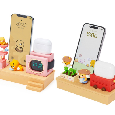 韓國連線款 kakao friends 三合一 蘋果充電器 apple watch 充電 支架 手錶充電架 充電線