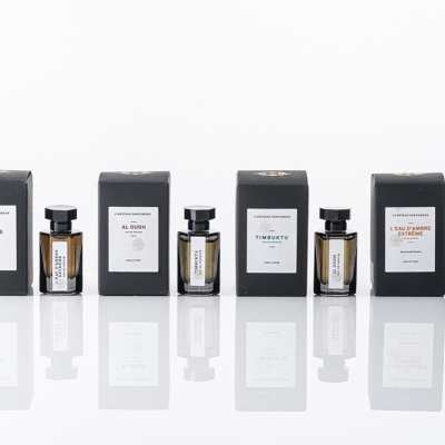 L＇Artisan Parfumeur 阿蒂仙 東方 夏日 禮盒四入組5mlX4 專屬你心 極致琥珀 阿瓦德沉香 黑咖啡