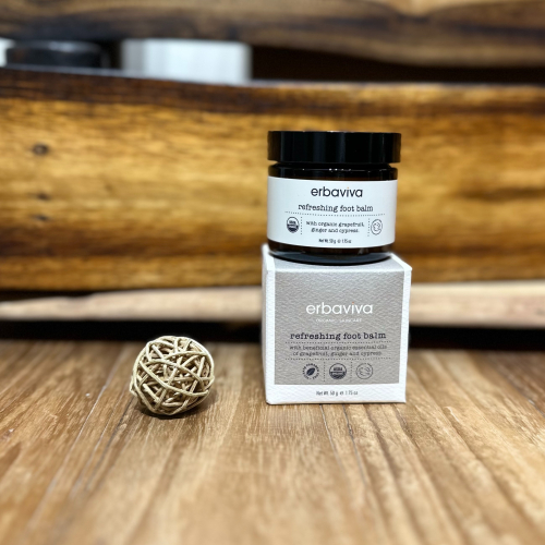 現貨【erbaviva】台灣專櫃正貨 美國USDA足部輕盈舒緩膏 50g 專為母嬰設計的護膚產品 孕婦孕期保養品