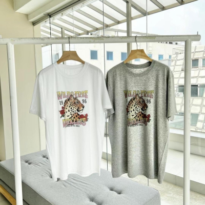 預購 正韓 玫瑰花豹長版上衣-06/20截止