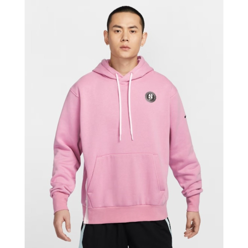 【WS】NIKE SABRINA FLC HOODIE 粉色 運動 籃球 刷毛 長袖 連帽 帽T FV3206-699