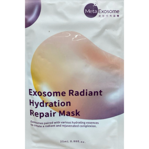 訊聯生技 Meta Exosome 外泌體水光潤澤修護面膜 25g 單片包 效期2028.03, 官網3片/990元