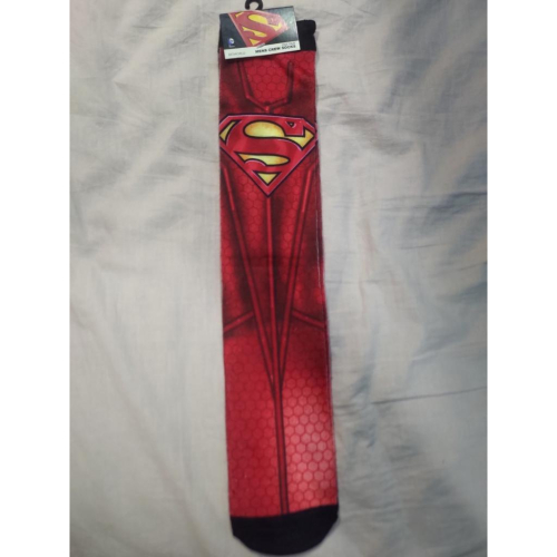 BIOWORLD Superman crew socks 全新超人小腿襪