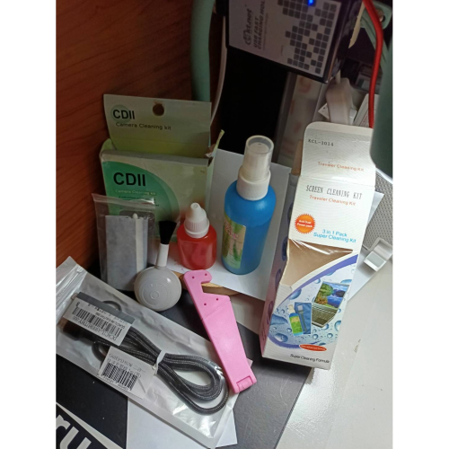 相機清潔套組 + LCD SCREEN CLEANING KIT 屏幕 LCD 清潔劑 +充電線