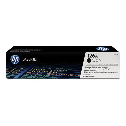 HP CLJ CP1025 Black Print Cartridge CE310A