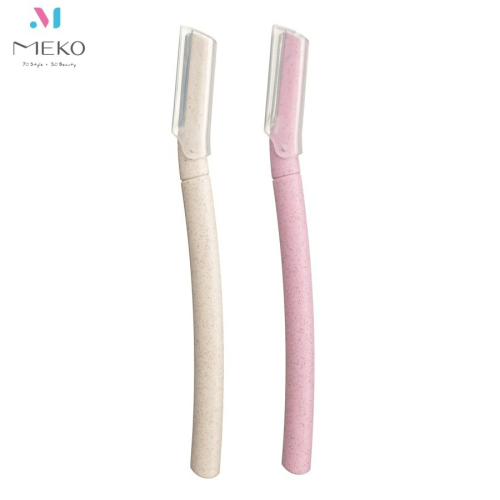 MEKO 麥秸稈環保修眉刀 (2入) EE-040