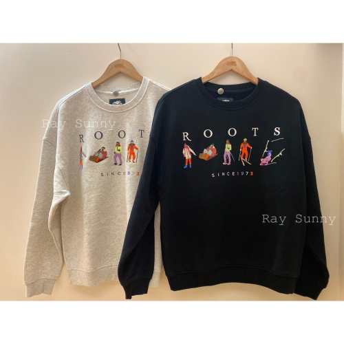 RS代購 Roots全新正品優惠 2023 Roots女款 櫃上 新款 衛衣 大學T 尺寸可問小編私訊聊聊