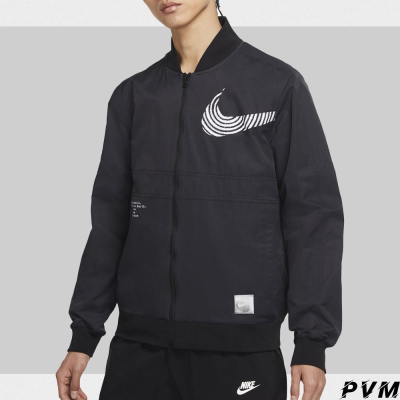 NIKE SPORTSWEAR 外套 梭織 校隊造型 運動外套黑 DM7900-010