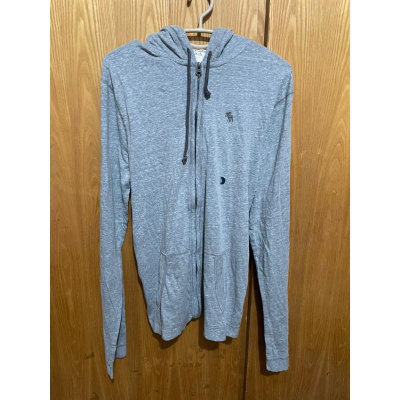 A&F 灰色連帽外套