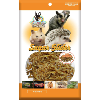 PetVillage魔法村 營養高鈣蝦紅素磷蝦凍乾20g 蜜袋鼯 松鼠 倉鼠 寵物鼠 睡鼠 小動物點心零食