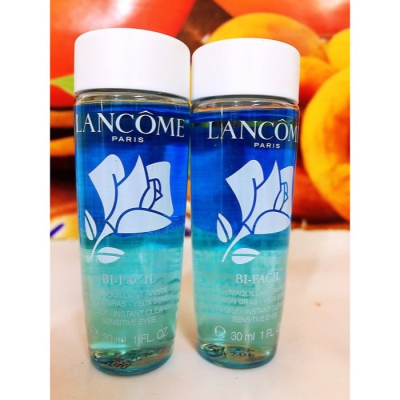 LANCOME 蘭蔻 快速眼唇卸妝液30ML百貨公司專櫃貨 旅行用
