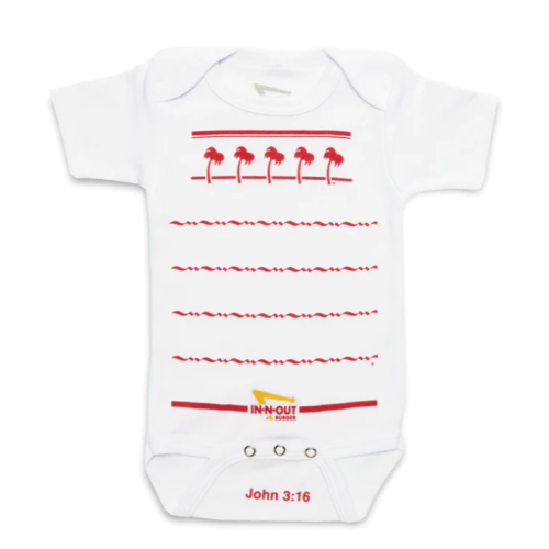 美國加州INNOUT嬰兒包屁衣+幼童T恤