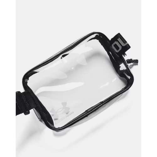 美國 UA 安德瑪 Under Armour Essential Clear 斜背包 胸包 肩背包 腰包 透明 痛包