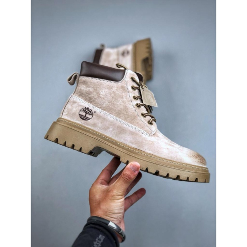 【LUNA-K】Timberland 25年新款細紋牛皮 中筒靴＊EU38~44。A50912