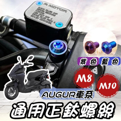 【現貨?正鈦】YAMAHA AUGUR 155 後照鏡螺絲 後視鏡螺絲 螺絲 鈦螺絲 正鈦螺絲 鈦合金螺絲 改裝 精品