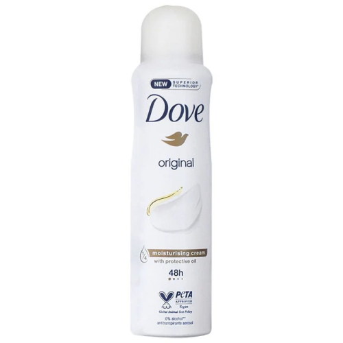 【Dove 多芬】乾爽體香噴霧-經典潤澤香(150ml)【6924】