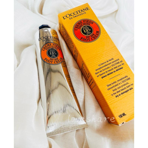 ?愛分享? L＇OCCITANE 歐舒丹 乳油木護足霜150ml 滋潤修護 舒緩足部不適 全新台灣專櫃貨 附中文貼標