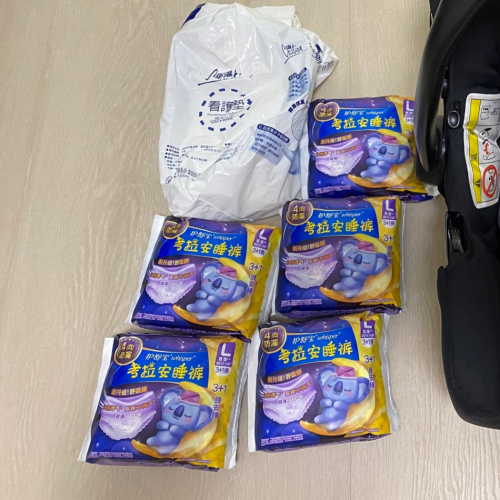 5包安睡褲+溫度計