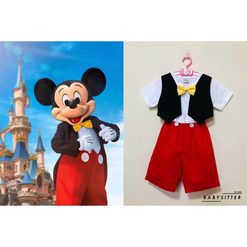 ?台灣現貨?泰國兒童造型套裝 萬聖節 cosplay ~ 迪士尼米奇款