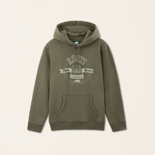 RS代購 Roots全新正品優惠 Roots男裝-經典傳承系列 桂冠圖騰連帽上衣 滿額即贈購物袋