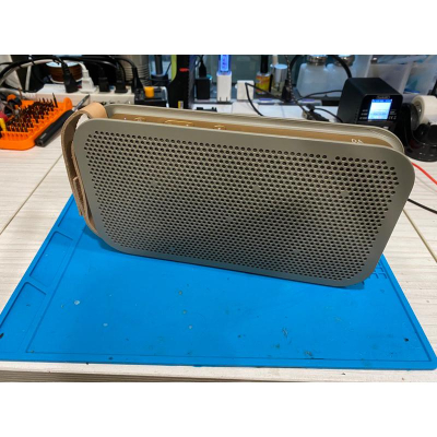 B&O Beo Play A2藍芽喇叭 更換電池 加大容量 破音 故障 維修 無法開機