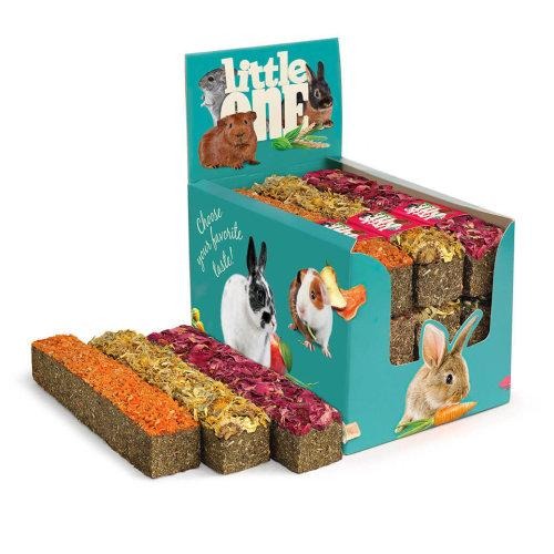 Little One 小花圃 零食玩具 寵物鼠 三線鼠 龍貓 天竺鼠 兔 磨牙零食85G