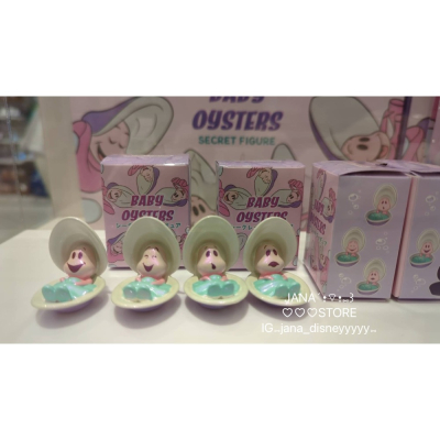 日本 迪士尼shop 小牡蠣 盲盒