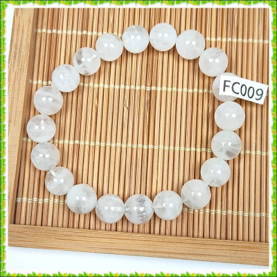 【彼啦能量館】月光石 水晶手珠 FC009