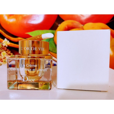 ☆春盛實業☆DIOR 迪奧生命之源金萃眼唇霜填裝瓶15ML 正貨白盒 全新百貨專櫃正貨白盒裝