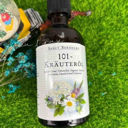 【預購+現貨】德國百年老店Sanct Bernhard 101-Kräuteröl 草藥油100ml